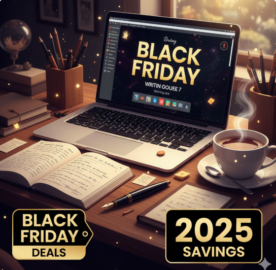 Al momento stai visualizzando Black Friday 2025 per autori e appassionati di scrittura